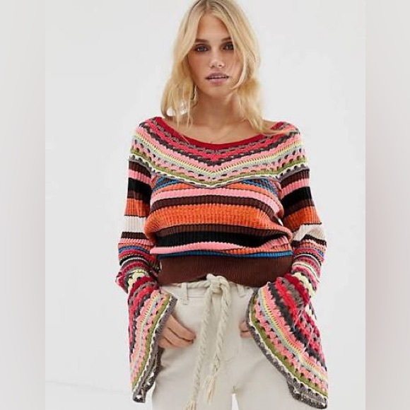 free people HEART AND SOUL sweater - Picture 5 of 10